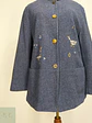 Chaqueta Sigikid Woman de Lana Virgen con Bordados Folk Talla XL - Miniatura 3