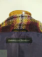 Chaqueta Blazer Gabriella Benelli en Lana Virgen a Cuadros Burdeos Talla SM - Miniatura 9
