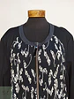 Chaqueta Gelco Jacquard Monocromática con Cierre Metálico Talla XXL - Miniatura 5