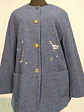 Chaqueta Sigikid Woman de Lana Virgen con Bordados Folk Talla XL - Miniatura 4