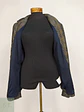 Blazer Tommy Hilfiger a Cuadros Gris y Mostaza Talla XXXL - Miniatura 8