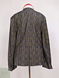 Blazer Tommy Hilfiger a Cuadros Gris y Mostaza Talla XXXL - Miniatura 9