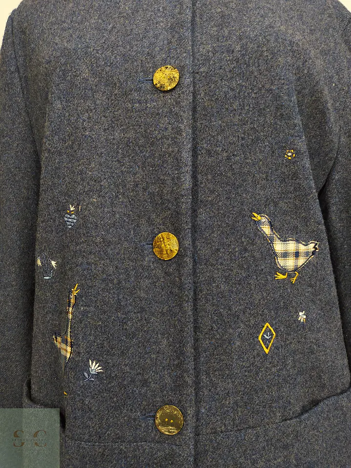 Chaqueta Sigikid Woman de Lana Virgen con Bordados Folk Talla XL 6