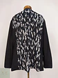 Chaqueta Gelco Jacquard Monocromática con Cierre Metálico Talla XXL - Miniatura 8