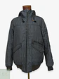 Chaqueta Bomber Acolchada con Capucha en Textura Denim Talla L - Miniatura 1