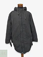 Parka Utilitaria Larga en Algodón Tono Plomo Talla XXXL - Miniatura 1