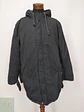 Parka Utilitaria Larga en Algodón Tono Plomo Talla XXXL - Miniatura 2