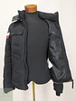 Chaqueta Acolchada Negra con Franjas Tricolor Talla S - Miniatura 5
