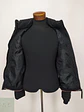 Chaqueta Acolchada Negra con Franjas Tricolor Talla S - Miniatura 7
