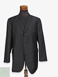Blazer Formal Negro de Tres Botones Vintage Talla LXL - Miniatura 1
