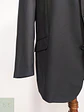 Blazer Formal Negro de Tres Botones Vintage Talla LXL - Miniatura 3