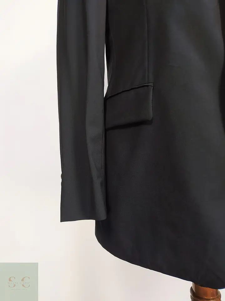 Blazer Hugo Boss de Lana Virgen Negra Talla M 3