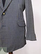 Blazer de Lana Virgen a Cuadros Atelier Torino Talla L - Miniatura 3