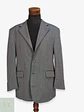 Blazer Gris Texturizado Vintage Talla XXL - Miniatura 1
