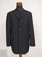 Blazer Negro de Lana Virgen Compuesta Vintage Talla L - Miniatura 2