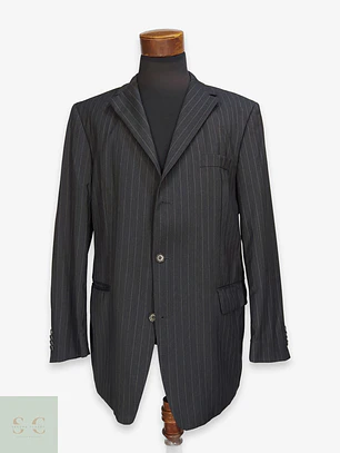 Blazer Diplomático en Lana Virgen Cerruti 1881 Roy Robson Talla XL