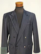 Blazer Cruzado a Rayas de Lana Virgen Design VIP Talla L - Miniatura 4