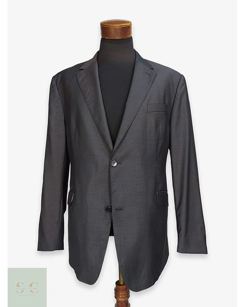 Blazer Westbury en Lana Virgen Super 100s Gris Plomo Talla XL