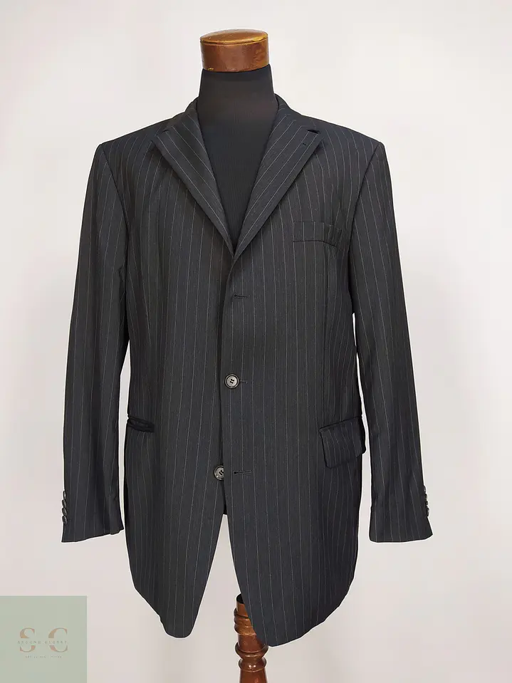 Blazer Diplomático en Lana Virgen Cerruti 1881 Roy Robson Talla XL 2