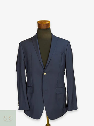Blazer Sastre en Lana Virgen Azul Roy Robson Talla M