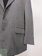 Blazer Gris Texturizado Vintage Talla XXL - Miniatura 3