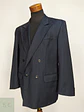 Blazer Cruzado a Rayas de Lana Virgen Design VIP Talla L - Miniatura 6