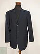 Blazer de Pura Lana Virgen Super 100s Azul Marino Talla XXL - Miniatura 2