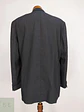 Blazer de Lana Virgen Gris Plomo Vintage Giorgio Talla XL - Miniatura 9