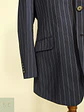 Blazer Bespoke de Lana a Rayas Diplomáticas Talla L - Miniatura 3