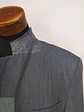 Blazer Gris Texturizado Vintage Talla XXL - Miniatura 6