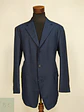 Blazer Sastre Azul Marino Texturizado Berto Lucci Talla XL - Miniatura 2
