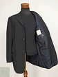 Blazer Negro de Lana Virgen Compuesta Vintage Talla L - Miniatura 8