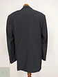 Blazer Negro de Lana Virgen Compuesta Vintage Talla L - Miniatura 9