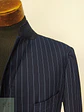 Blazer Bespoke de Lana a Rayas Diplomáticas Talla L - Miniatura 5