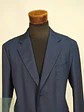 Blazer Sastre Azul Marino Texturizado Berto Lucci Talla XL - Miniatura 4