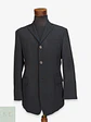 Blazer Negro con Rayas Diplomáticas Vintage Talla ML - Miniatura 1