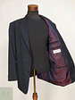 Blazer de Pura Lana Virgen Super 100s Azul Marino Talla XXL - Miniatura 7