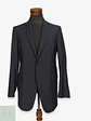 Blazer Azul Marino en Lana Virgen Super 100's Talla ML - Miniatura 1