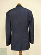 Blazer Bespoke de Lana a Rayas Diplomáticas Talla L - Miniatura 8