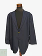 Blazer Azul Marino en Lana Virgen con Botones Heráldicos Talla XXXL - Miniatura 1