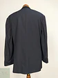 Blazer de Pura Lana Virgen Super 100s Azul Marino Talla XXL - Miniatura 9