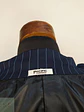 Blazer Bespoke de Lana a Rayas Diplomáticas Talla L - Miniatura 9