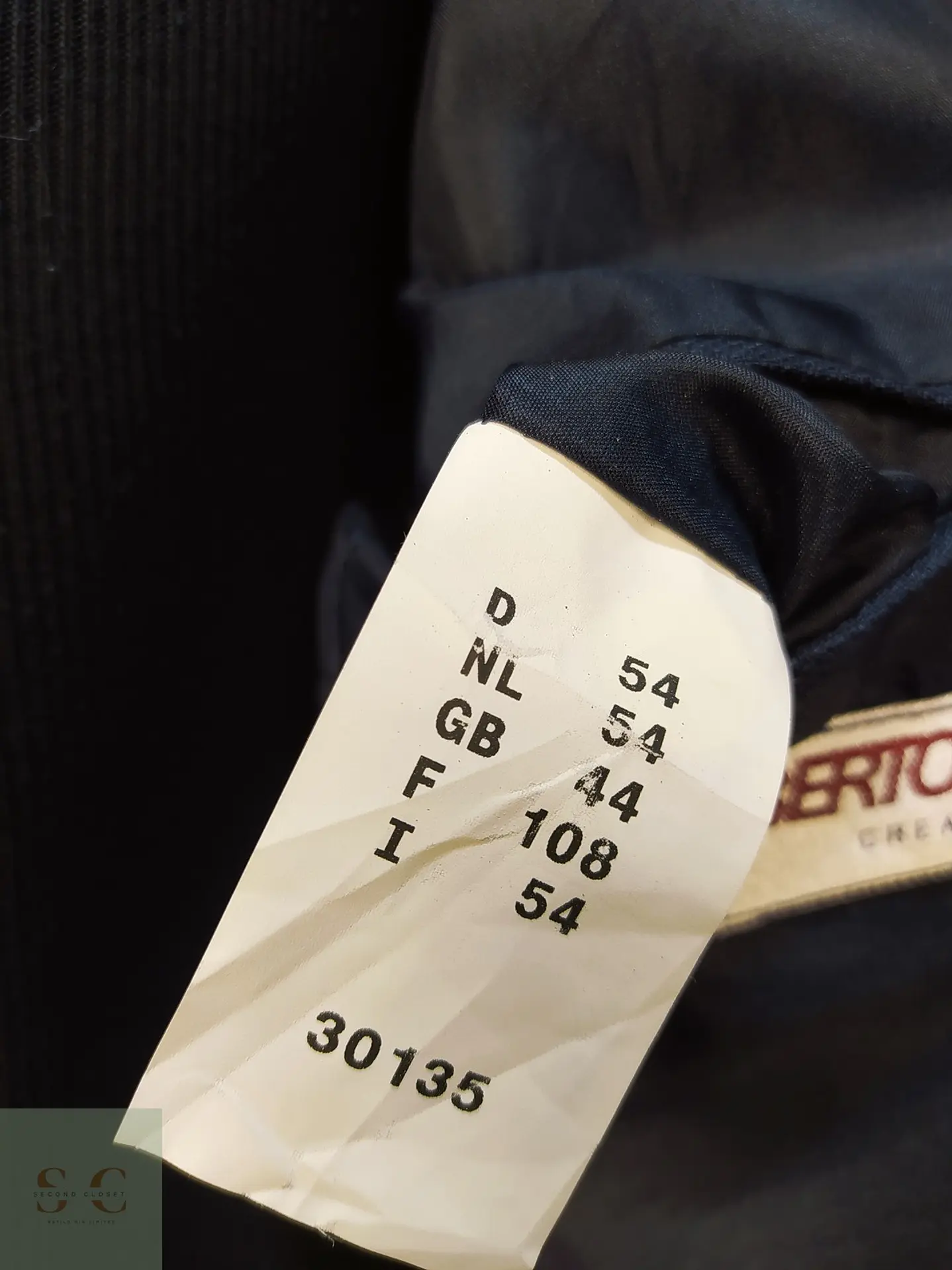 Blazer Sastre Azul Marino Texturizado Berto Lucci Talla XL 7