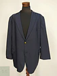 Blazer Azul Marino en Lana Virgen con Botones Heráldicos Talla XXXL - Miniatura 2