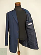 Blazer Sastre Azul Marino Texturizado Berto Lucci Talla XL - Miniatura 8