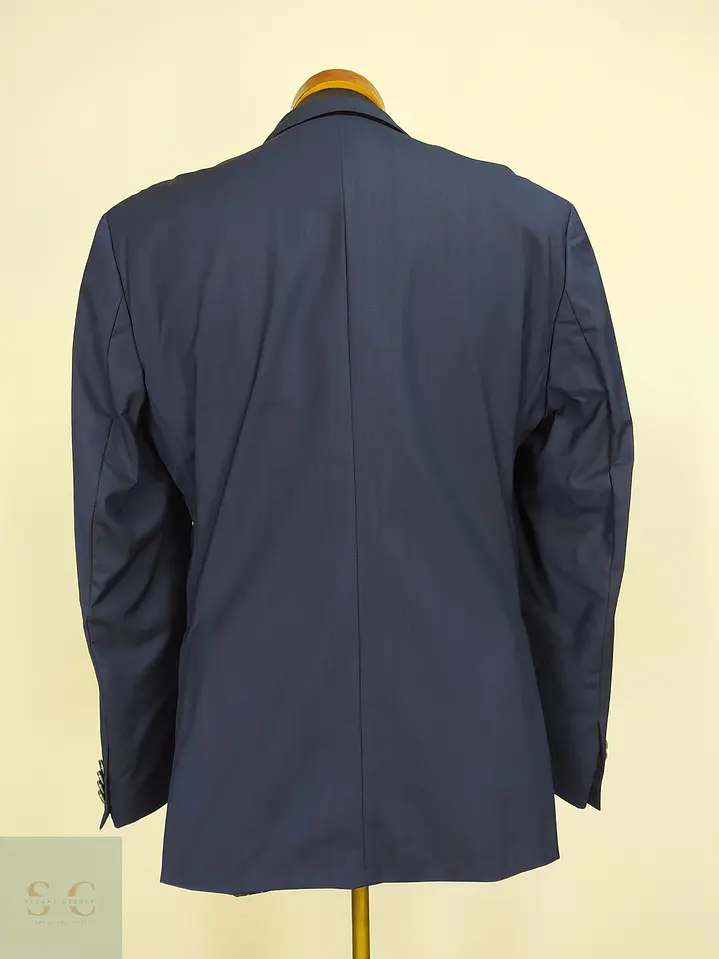 Blazer Sastre en Lana Virgen Azul Roy Robson Talla M 9