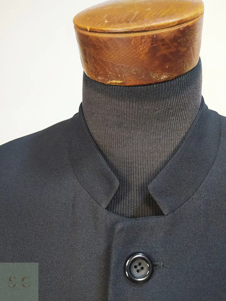 Chaqueta Estilo Nehru con Cuello Mao Vintage Talla M 7