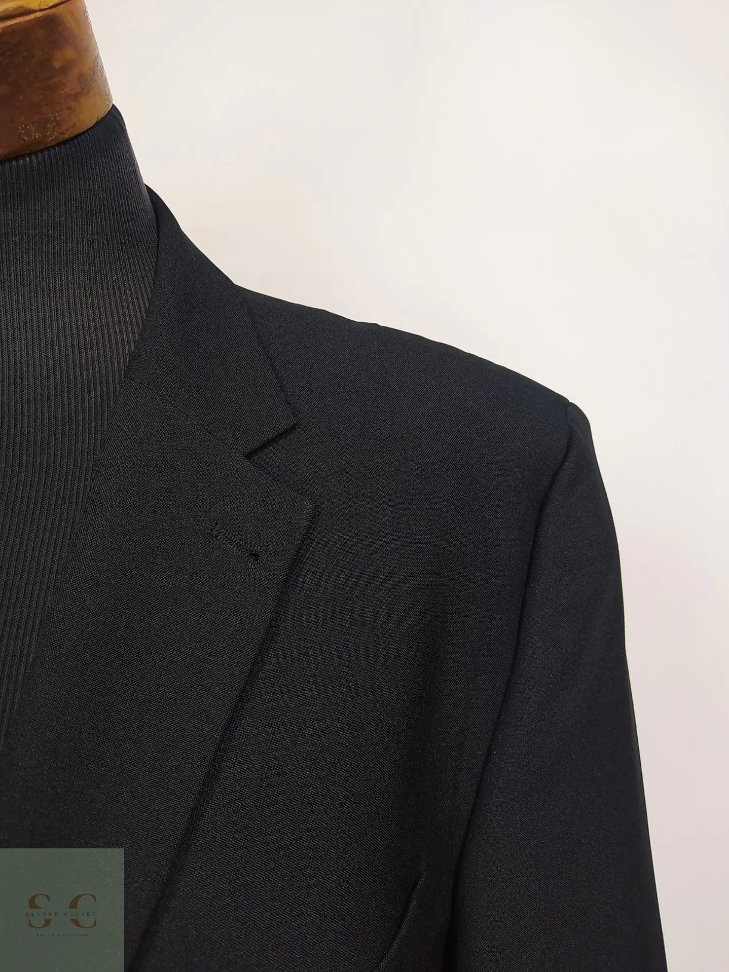 Blazer Negro Elegante de Corte Regular CANDA Talla XXL 5