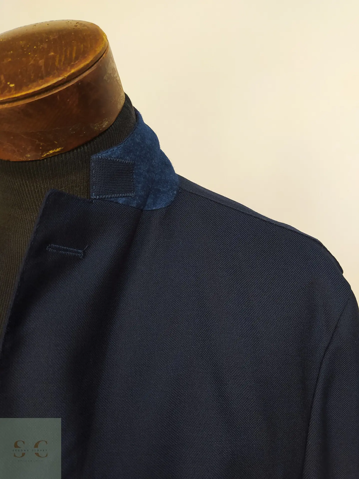 Blazer Boglioli Dover en Lana Virgen Azul Marino Talla M 4
