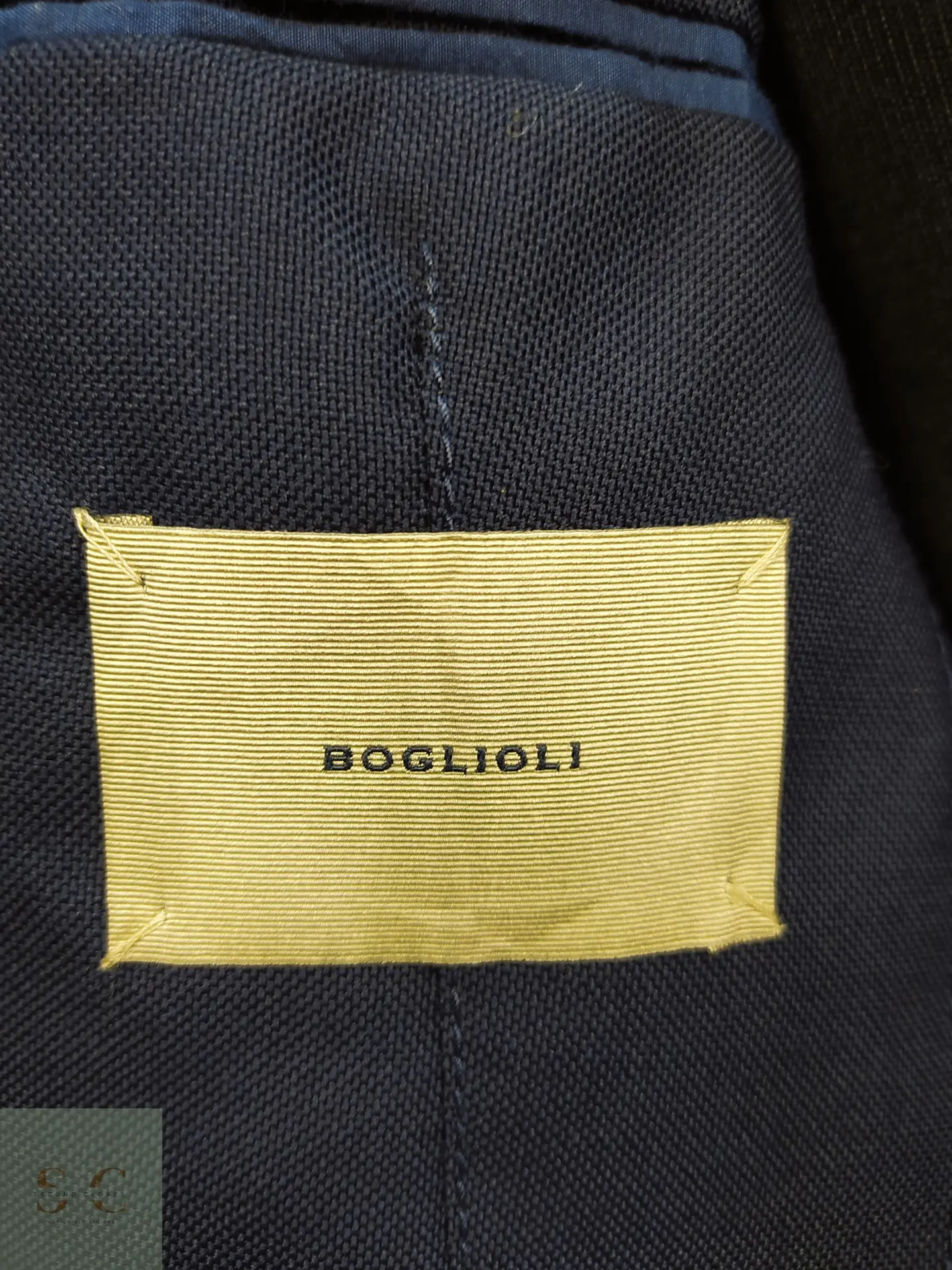 Blazer Boglioli Dover en Lana Virgen Azul Marino Talla M 6